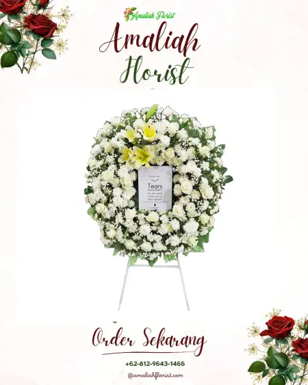 Krans Bunga Duka Negeri Olok Gading